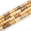 Natural Yellow Opal Beads Strands G-T140-86C-4