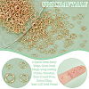 Unicraftale 450Pcs 4 Styles Brass Jump Rings KK-UN0002-76-4