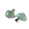 Natural Green Aventurine Pendants G-I311-A06-2
