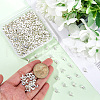 SOFPLATE 400Pcs Alloy Beads FIND-SP0002-36B-3