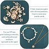 SUPERFINDINGS 14Pcs 7 Style Brass Micro Pave Cubic Zirconia Charms ZIRC-FH0001-10-4
