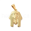 PVD Vacuum Plating 201 Stainless Steel Pendants STAS-K250-11B-1