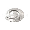 304 Stainless Steel Pendants STAS-B032-15P-3