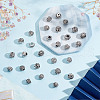 GOMAKERER 60Pcs 12 Styles Hollow Tibetan Style Alloy European Beads TIBEB-GO0001-04-4