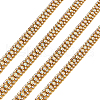Fashewelry Zinc Alloy Rhinestone Strass Chains FIND-FW0001-31G-11
