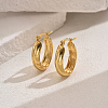 Elegant Stainless Steel Hoop Earrings TG2342-1-1