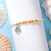 Glass Seed Beads Braided Bracelets BJEW-MZ00176-03-1