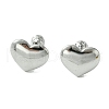 304 Stainless Steel Ear Studs EJEW-Q801-01P-1
