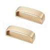 Unicraftale 2Pcs Brass Loop Keepers FIND-UN0002-55A-1