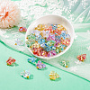 50Pcs Acrylic Pendants PALLOY-TAC0144-4