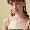 SUPERFINDINGS 2 Sets 2 Style Stainless Steel Perfume Bottle Necklaces Set NJEW-FH0001-08-7