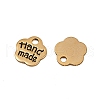 304 Stainless Steel Enamel Pendants STAS-L290-56G-2