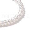 Transparent Spray Painted Glass Beaded Stretch Bracelets for Women BJEW-JB11755-4