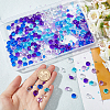 SUNNYCLUE 15 Styles Transparent Acrylic Rhinestone Cabochons MACR-SC0001-39-3