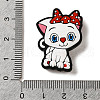 Cartoon Animal Silicone Beads SIL-S007-01B-3