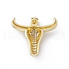 Brass Micro Pave Cubic Zirconia Pendants KK-I692-06G-04-2