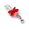 Angel Glass Pendant Decorations HJEW-JM03468-4