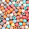 Opaque Colours Glass Seed Beads SEED-N007-14E-3