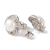 Mother's Day Jewellery 925 Sterling Silver Flower Stud Earrings EJEW-C115-10P-2