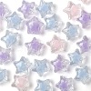 195Pcs 3 Colors Transparent Acrylic Beads TACR-FS0001-06-4