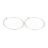 316L Surgical Stainless Steel Hoop Earring Findings STAS-G229-07P-05A-1