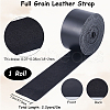 2M Flat AB Grade Cowhide Leather Cord AJEW-WH0479-73A-03-2