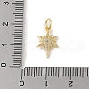925 Sterling Silver Pave Clear Cubic Zirconia Star Charms STER-K181-01D-G-3