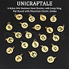 Unicraftale 24Pcs 6 Styles 304 Stainless Steel Charms STAS-UN0048-91-5