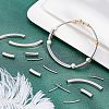 Unicraftale 40Pcs 5 Style 304 Stainless Steel Tube Beads STAS-UN0026-96-3