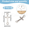 HOBBIESAY 150Pcs Tibetan Style Alloy Links/Connectors FIND-HY0003-69-2