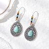 Alloy Teardrop Dangle Earrings EJEW-JE06443-1