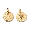 Ion Plating(IP) 316 Surgical Stainless Steel Pendants STAS-D450-12G-2