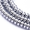 Non-magnetic Synthetic Hematite Beads Strands X-G-G826-02P-4mm-3