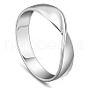 SHEGRACE Rhodium Plated 925 Sterling Silver Rings JR732A-02-1