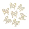 Luminous UV Plating Rainbow Iridescent Acrylic Beads OACR-F006-03G-2