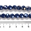Opaque Glass Beads Stands EGLA-A035-P8mm-B09-4