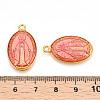 Brass Enamel Pendants KK-S345-180E-3