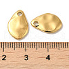 Manual Polishing 304 Stainless Steel Charms STAS-P335-28G-3