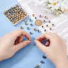 Unicraftale 120Pcs 2 Colors 304 Stainless Steel Round Seamed Beads STAS-UN0060-65C-4