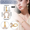 CREATCABIN 10Pcs Brass Micro Pave Clear Cubic Zirconia Charms KK-CN0002-85-2