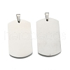 201 Stainless Steel Stamping Blank Tag Pendants X-STAS-O044-P122-1