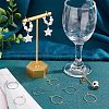 Unicraftale 316 Stainless Steel Wine Glass Charms Rings STAS-UN0015-83C-3