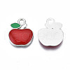 Alloy Enamel Pendants X-ENAM-N053-07-3