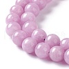 Natural White Jade Imitation Kunzite Beads Strands G-I299-F03-10mm-3