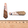 Resin and Walnut Pendants FIND-R051-06H-3