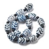Tibetan Style dZi Beads Strands G-NH0037-C01-02-2