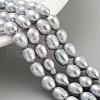 Natural Cultured Freshwater Pearl Beads Strands PEAR-P062-10D-1