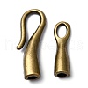 Tibetan Style Hook Clasps MLF11268Y-NF-1