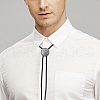 ANATTASOUL 2Pcs 2 Colors PU Leather Bolo Tie NJEW-AN0001-61-4