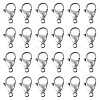 Yilisi 100Pcs 304 Stainless Steel Lobster Claw Clasps STAS-YS0001-27-1